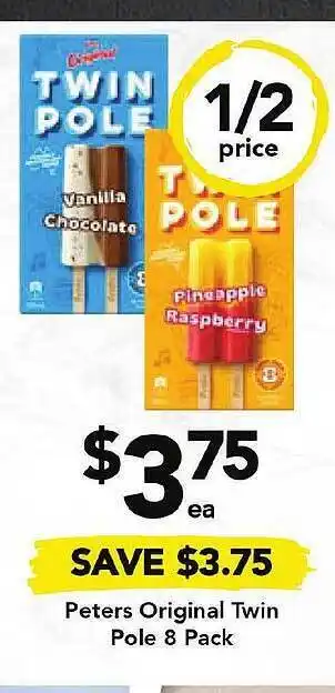 Paters original twin pole
