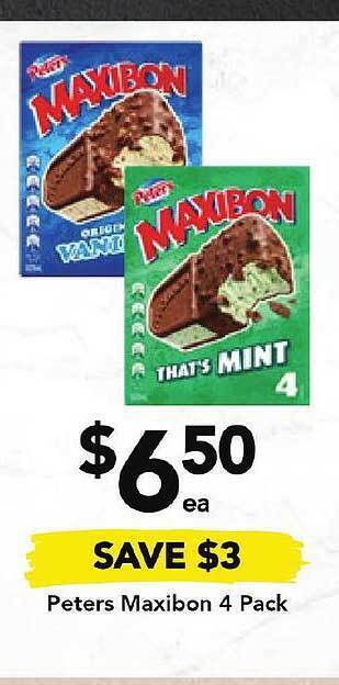 Peters maxibon 4 pack