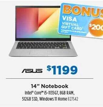 Betta Asus 14 offer