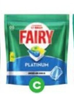 Woolworths Fairy Platinum Dishwasher Tablets Pk 70 offer