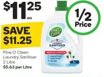 Woolworths Pine O Clean Laundry Sanitiser 2 Litre offer
