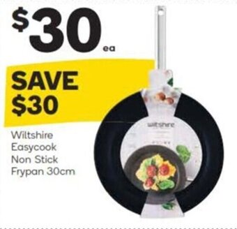Woolworths Wiltshire Easycook Non Stick Frypan 30cm offer