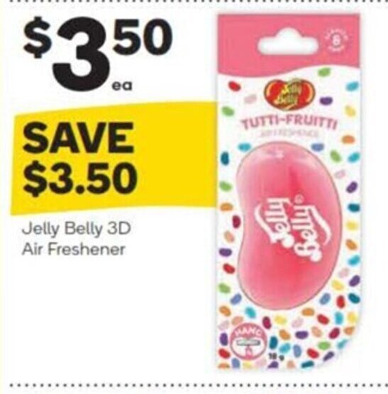 Jelly Belly 3D Air Freshener offer at Woolworths