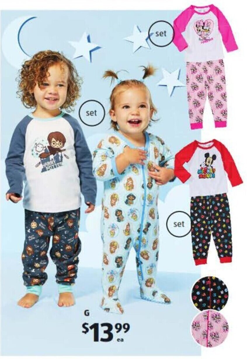 Infant Licensed Sleepwear offer at ALDI