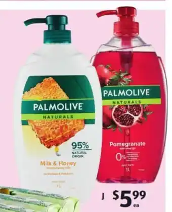 Palmolive Body Wash 1L