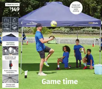 ALDI Deluxe Gazebo 3mx3m offer