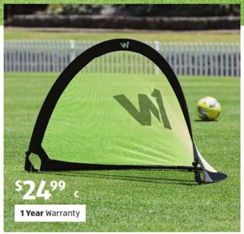 4ft PopUp Single Goal offer at ALDI