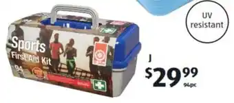 ALDI St. John Sports First Aid Kit 94pc offer