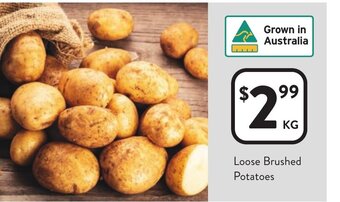 Foodworks Loose Brushed Potatoes offer