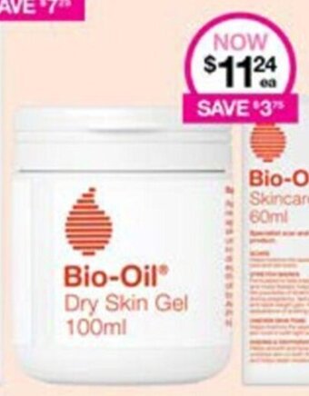 Priceline Bio-Oil Dry Skin Gel 100ml offer
