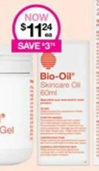 Priceline Bio-Oil Skincare Oil 60ml offer