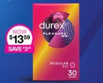 Priceline Durex Pleasure Me Regular Fit offer
