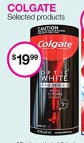 Priceline Colgate Optic White Pro Series offer