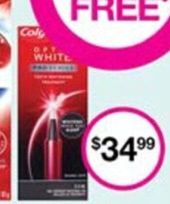 Priceline Colgate Optic White offer
