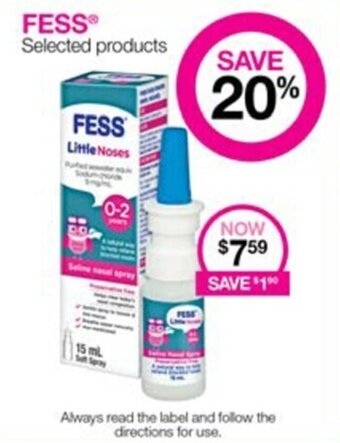 Priceline Fess Little Noses offer
