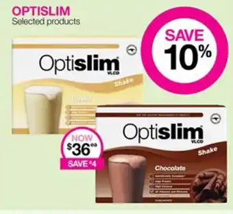 Optislim Vanilla and Chocolate Shake