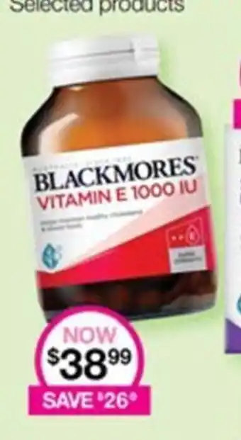Priceline Blackmores Vitamin E 1000 IU offer