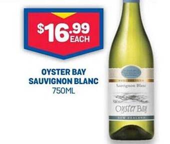 Oyster bay sauvignon blanc