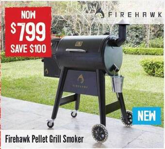 Firehawk pellet grill smoker