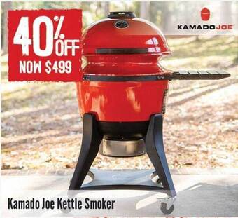Barbeques Galore Kamado joe kettle smoker offer