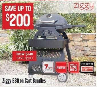 Ziggy bbq on cart bundles
