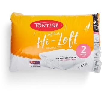 BIG W Tontine 2-pack hi-loft pillow offer