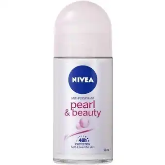 BIG W Nivea roll on 50ml deodorant offer