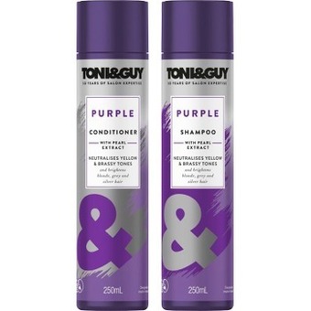 Toni & guy purple shampoo or conditioner 250ml