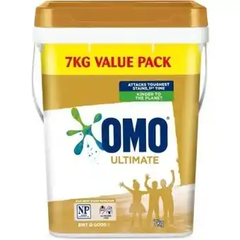 BIG W Omo laundry detergent 7kg offer