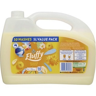 BIG W Fluffy fabric softener 5-litre offer