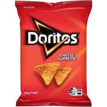 Doritos corn chips cheese supreme share pack 170g offer at BIG W