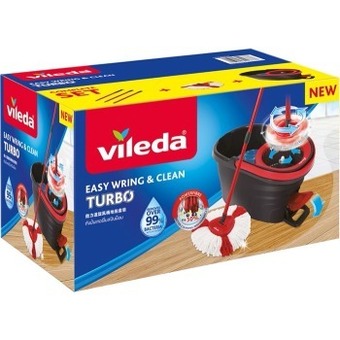 BIG W Vileda easy wring & clean spin mop & bucket set offer
