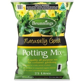 BIG W Brunnings naturally good all purpose potting mix 25-litre offer