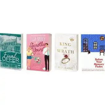 BIG W New selected romance books offer