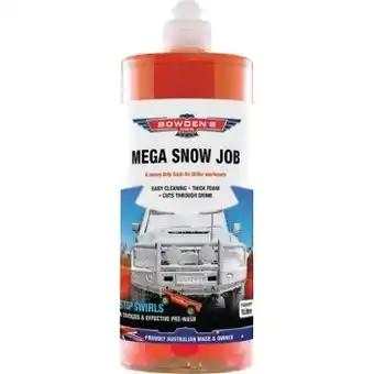 SuperCheap Auto Bowden’s own 1l mega snow job offer