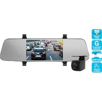 SuperCheap Auto Nanocam+ 5.5” hd front & rear mirror dash cam offer