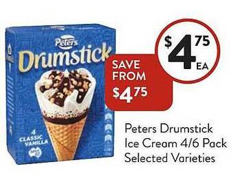 Foodworks Peters drumstick ice cream offer