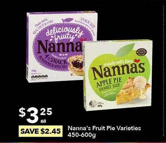Ritchies Nanna's fruit pie offer