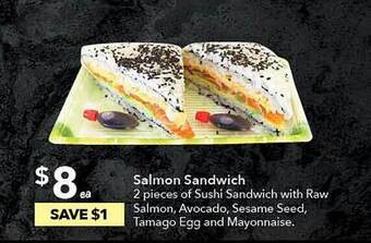 Ritchies Salmon sandwich offer