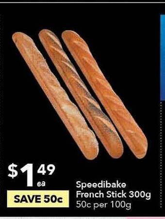 Ritchies Speedibake french stick offer