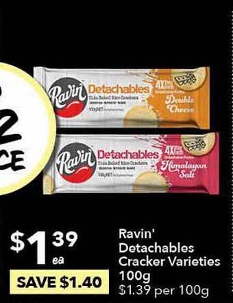 Ritchies Ravin' detachables cracker offer