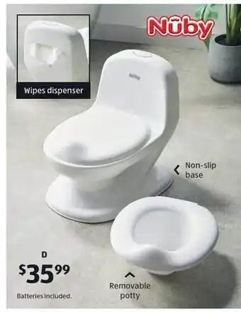 Nûby removable potty or non-slip base