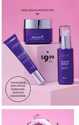 ALDI Lacura retinol+ offer