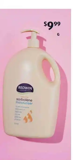 ALDI Redwin sorbolene offer