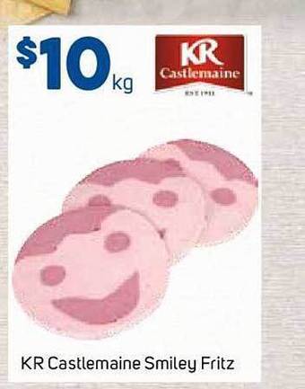 Foodland Kr castlemaine smiley fritz offer