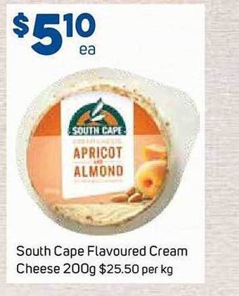 Foodland South cape flavoured cream cheese offer