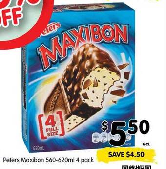 Spar Peters maxibon offer