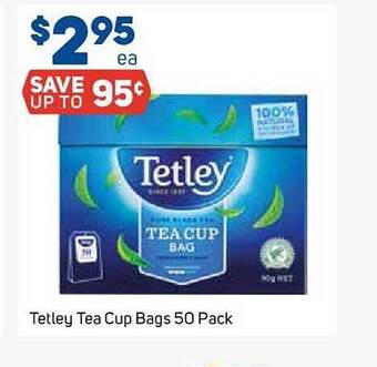 Foodland Tetley tea cup bags offer