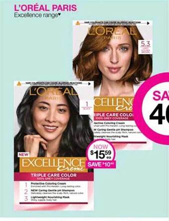 Priceline L'oréal paris excellence range offer