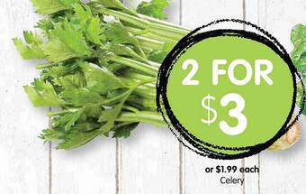 Spudshed Celery offer
